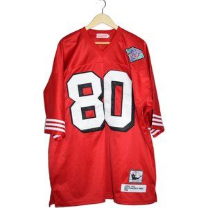 49ers Jerry Rice 75th Anniversary Authentic Throwback 1994 Jersey 2XL